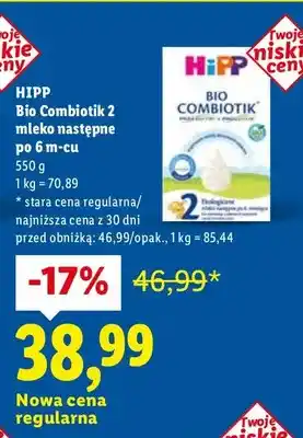 Mleko następne Bio Combiotik 2 po 6 m-cu
