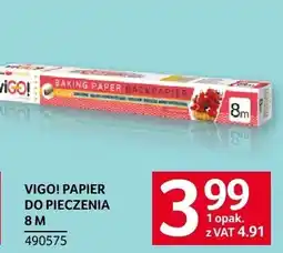 Selgros Papier do pieczenia Vigo 8m oferta