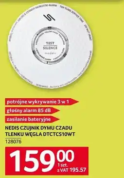 Selgros Czujnik dymu i czadu NEDIS DTCTCS10WT oferta