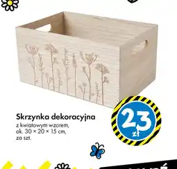 Tedi Skrzynka dekoracyjna z kwiatowym wzorem oferta
