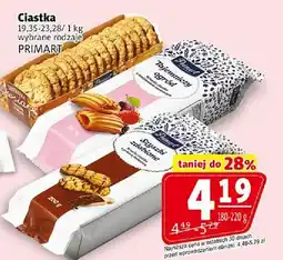 Prim Market Ciastka - wybrane rodzaje oferta