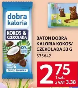 Selgros Baton Dobra Kaloria Kokos i Czekolada oferta