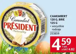 Selgros Ser camembert President 120 g, Brie 125 g oferta
