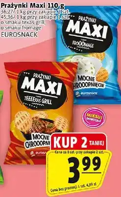 Prim Market Prażynki Maxi 110g o smaku texas grill, o smaku fromage oferta