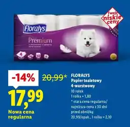 Lidl Papier toaletowy 4-warstwowy oferta