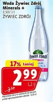 Prim Market Woda Żywiec Zdrój Minerals + oferta
