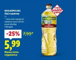 Lidl Olej rzepakowy oferta