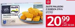 Selgros Złote paluszki z dorsza oferta