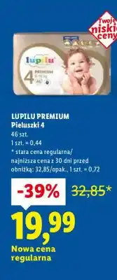 Lidl Pieluszki Premium 4 oferta