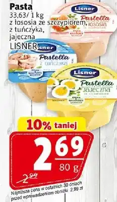 Prim Market Pasta z łososia ze szczypiorkiem, z tuńczyka jajeczna oferta