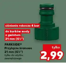 Kaufland PARKSIDE Przyłącze kranowe 21 mm (G½”) oferta