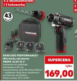 Kaufland PARKSIDE PERFORMANCE Wiertarko-wkrętarka PBSPA 12 E4 12 V oferta