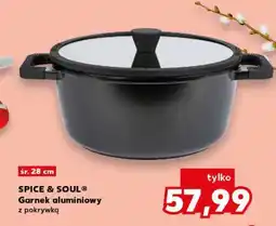Kaufland SPICE & SOUL Garnek aluminiowy z pokrywką oferta