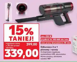 Kaufland Odkurzacz 2 w 1 pionowy i ręczny oferta