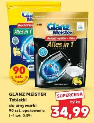 Kaufland GLANZ MEISTER Tabletki do zmywarki oferta