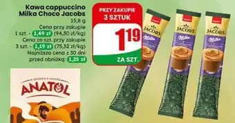 Dino Kawa cappuccino Milka Choco Jacobs oferta