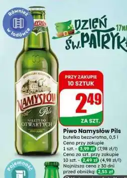 Dino PIWO NAMYSŁÓW PILS oferta