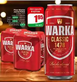 Dino Piwo Warka Jasne Pełne oferta