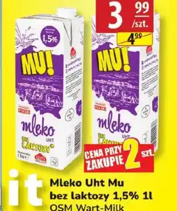 API MARKET Mleko Uht Mu bez laktozy oferta