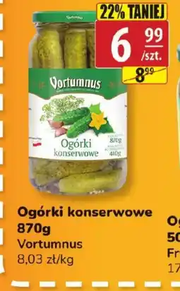 API MARKET Vortumnus Ogórki konserwowe oferta