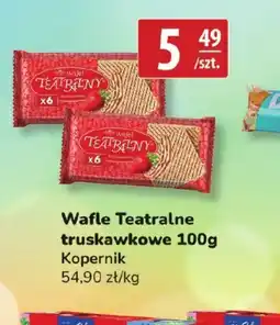API MARKET Wafle Teatralne truskawkowe Kopernik oferta