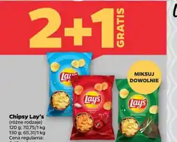 Netto Chipsy Lay's (różne rodzaje) oferta