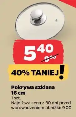 Netto Pokrywa szklana 16 cm oferta