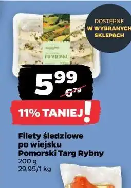 Netto Filety śledziowe po wiejsku oferta
