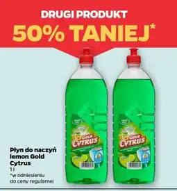 Netto Płyn do naczyń lemon Gold Cytrus oferta