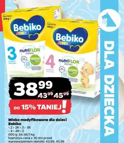 Netto Mleko modyfikowane dla dzieci Bebiko oferta