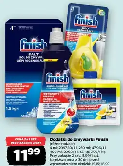 Netto Dodatki do zmywarki Finish (różne rodzaje) oferta