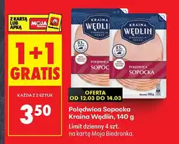 Biedronka Polędwica Sopocka Kraina Wędlin oferta
