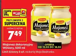 Biedronka Majonez dekoracyjny oferta