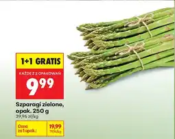 Biedronka Szparagi zielone oferta