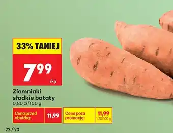 Ziemniaki słodkie bataty