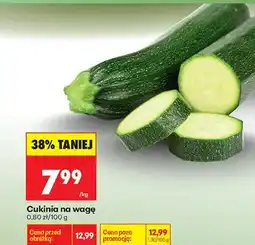 Biedronka Cukinia na wagę oferta