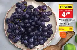 Biedronka Winogrono ciemne bezpestkowe oferta