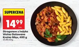 Biedronka Strogonow z indyka Wolno Gotowane Kraina Mięs oferta