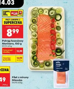 Biedronka Pstrąg łososiowy Marinero oferta