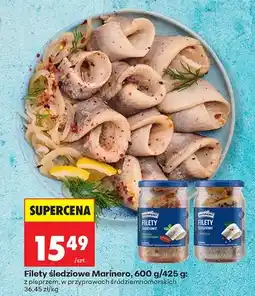 Biedronka Filety śledziowe z pieprzem, w przyprawach śródziemnomorskich oferta