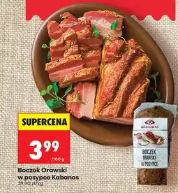 Biedronka Boczek orłowski w posypce oferta