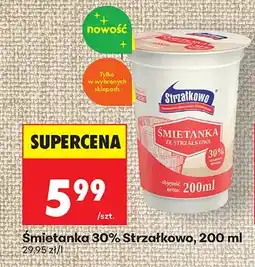 Biedronka Śmietanka 30% oferta