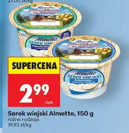 Biedronka Serek wiejski różne rodzaje oferta