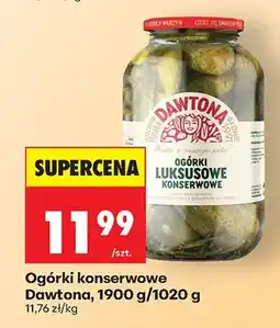 Biedronka Ogórki konserwowe oferta