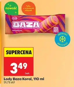 Biedronka Lody Baza Koral marshmallow oferta