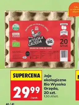 Biedronka Jaja ekologiczne Wysoka Grzęda oferta