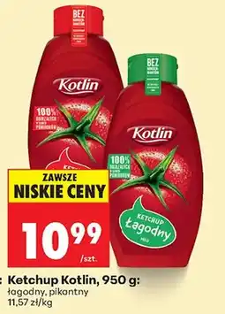 Biedronka Ketchup łagodny oferta