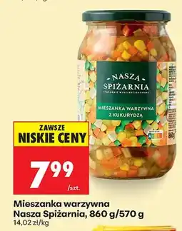 Biedronka Mieszanka warzywna z kukurydzą oferta