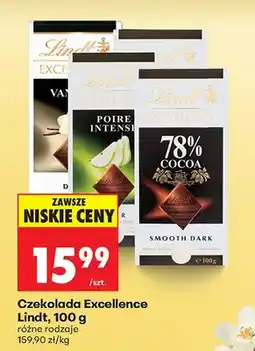 Biedronka Czekolada Excellence różne rodzaje oferta