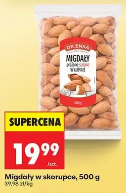 Biedronka Migdały w skorupce oferta